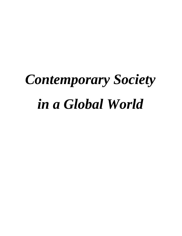Contemporary Society in a Global World (Doc)_1