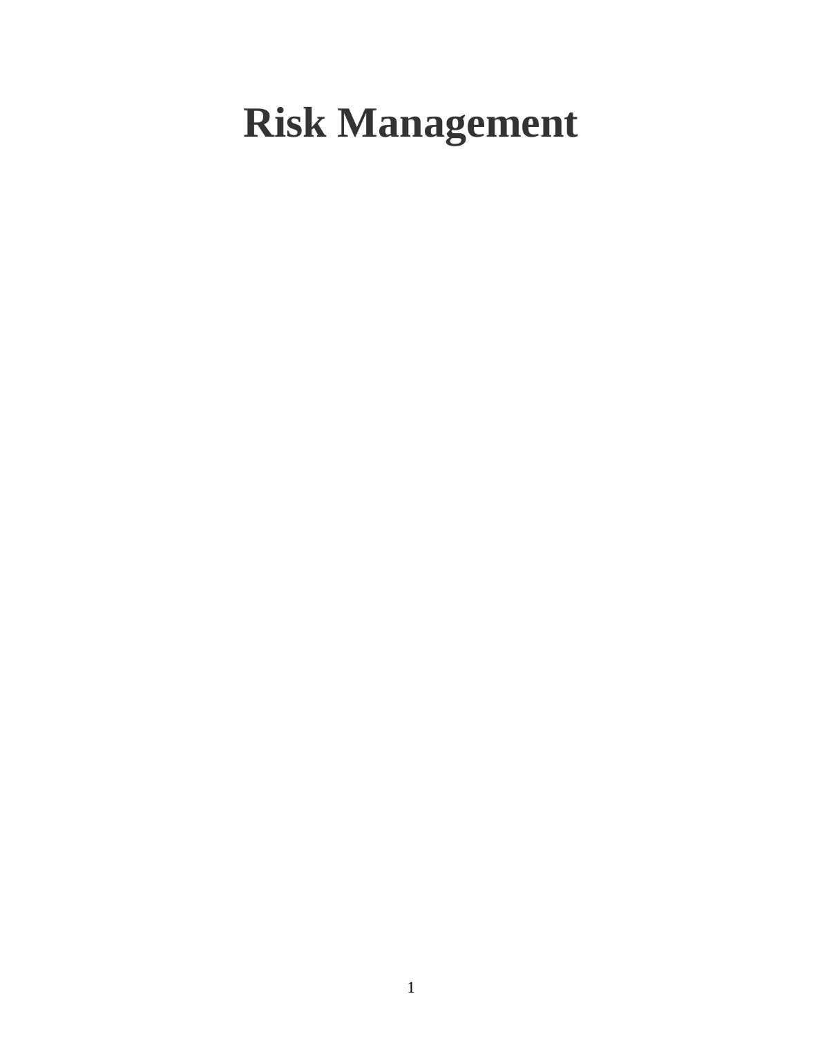 risk-management