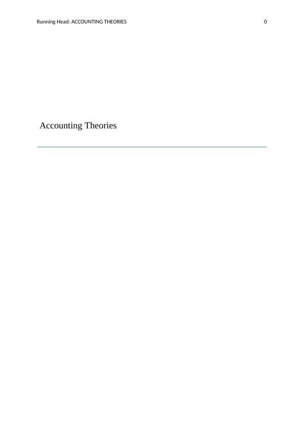 accounting theory essay questions
