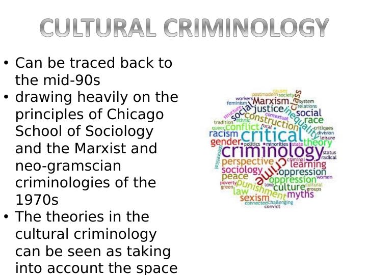Cultural Criminology Power Point Presentation 2022_4