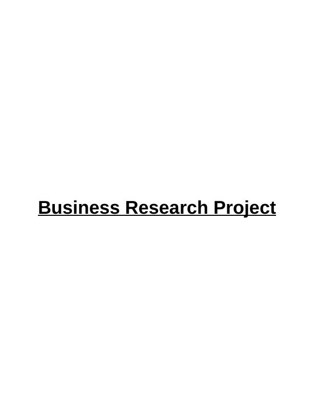 Business Research Project_1
