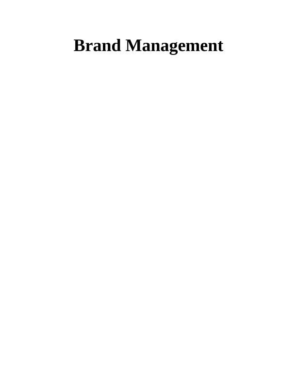 Brand Management Assignment : Volkswagen and Hyundai_1