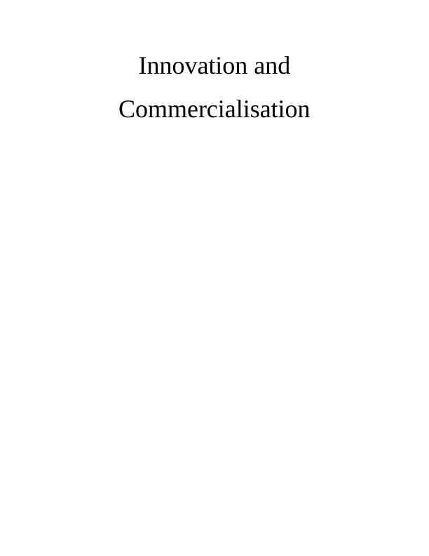 Innovation and Commercialisation in Network Telecom - Assignment_1
