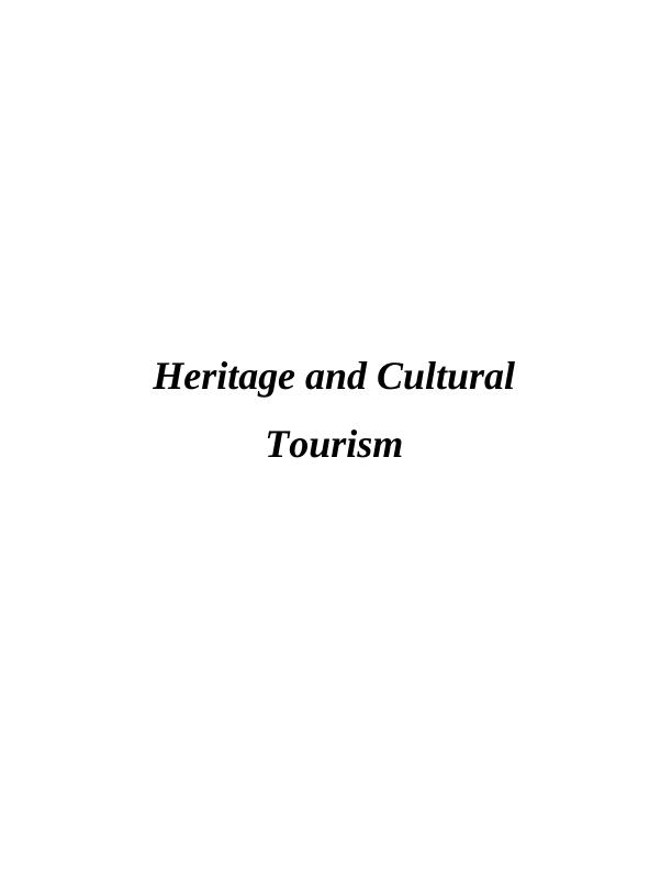 Development and Growth of Cultural and Heritage Industry_1