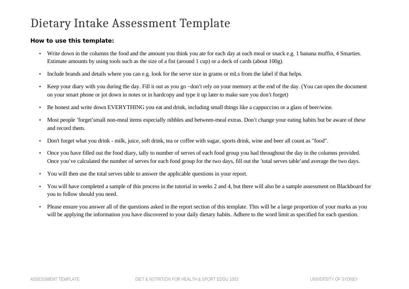 Dietary Intake Assessment Template PDF_1