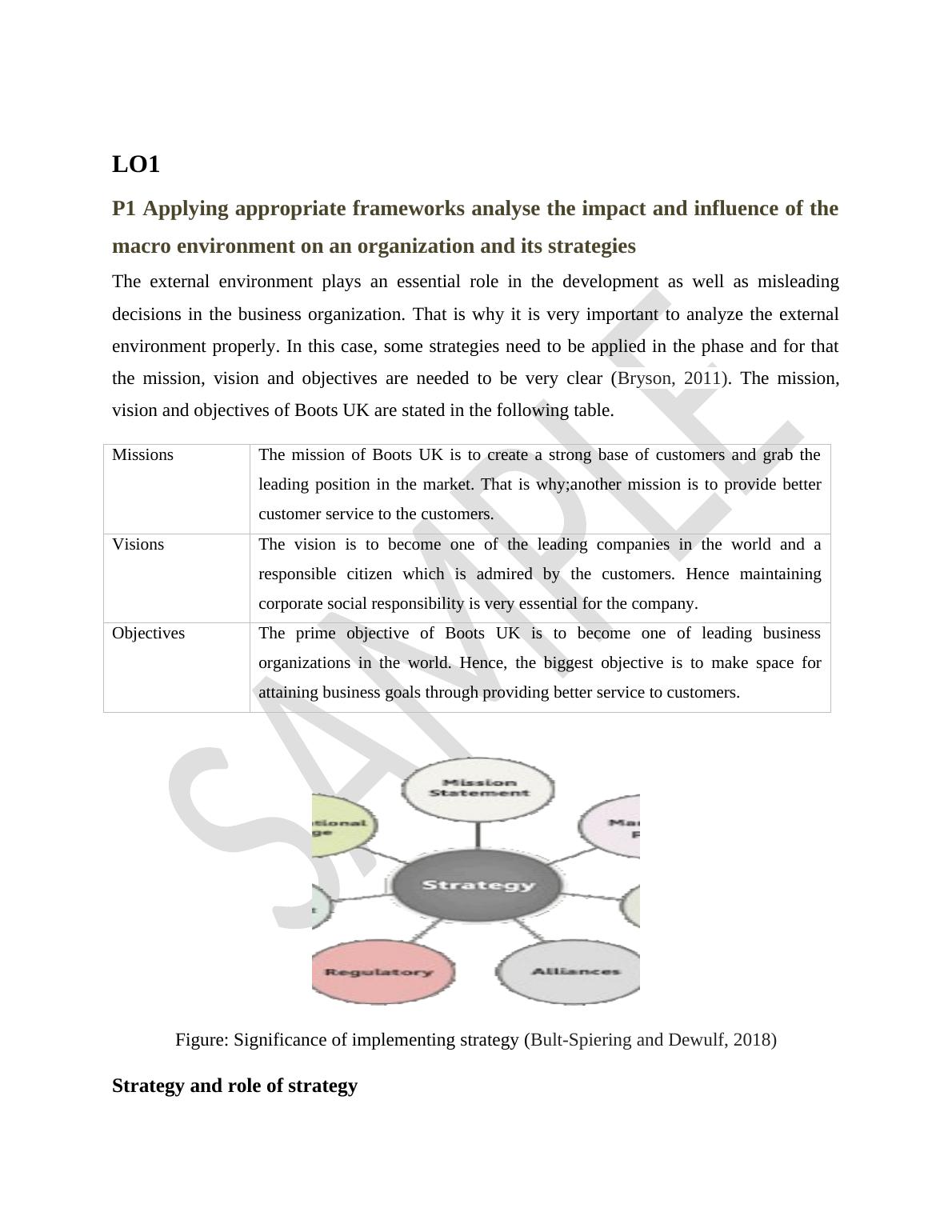 unit 32 business strategy assignment