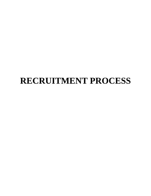 Recruitment Process in HRM_1