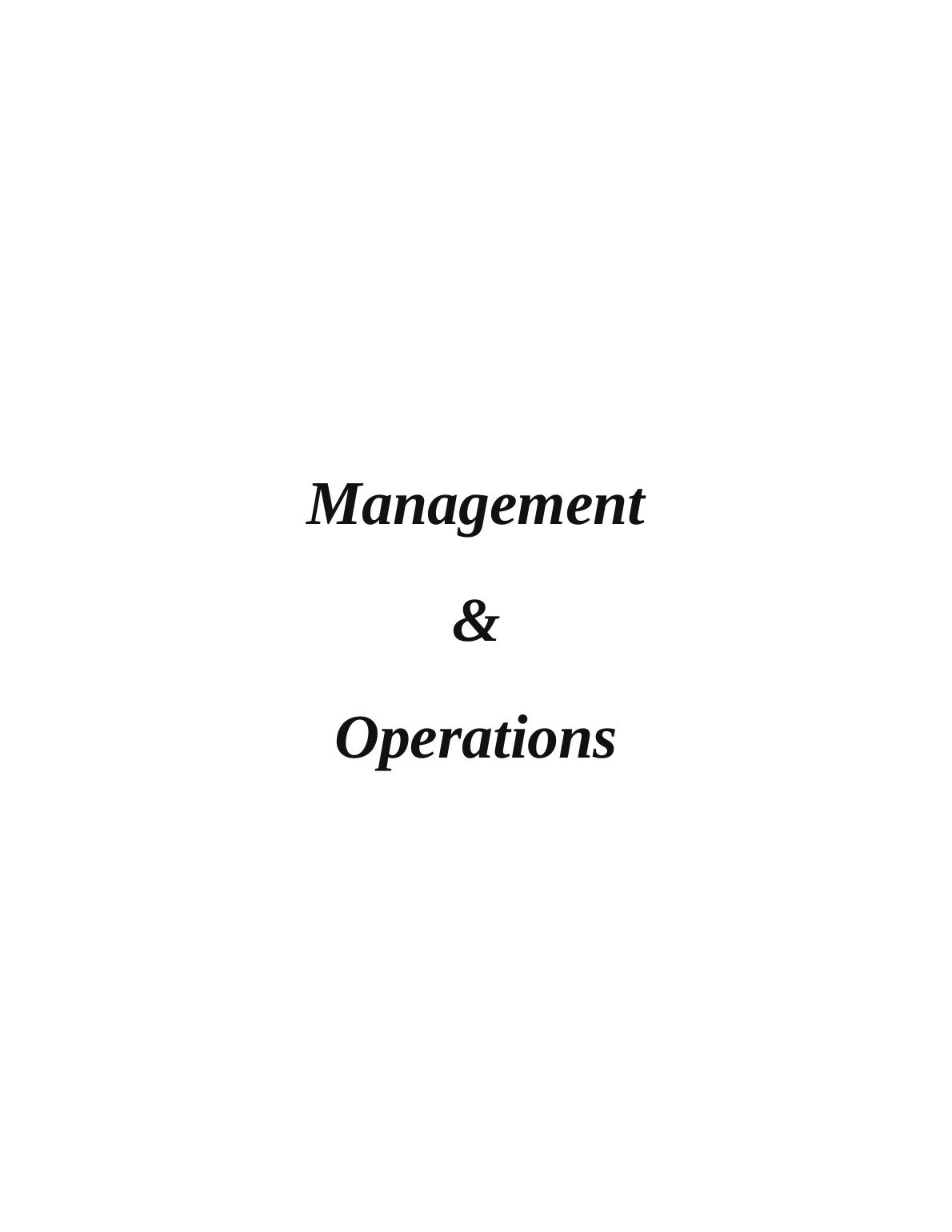 Management & Operations Assignment - Toyota_1