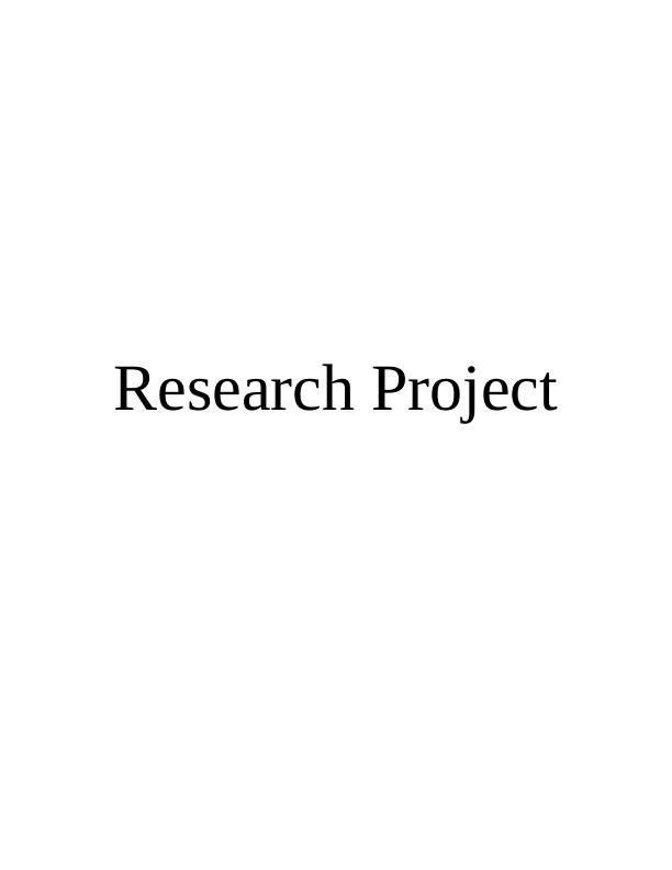 Research Project on Automotive Industry_1