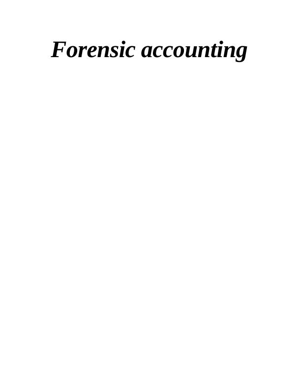 Forensic Accounting: AMP's Fee for No Service Scandal_1
