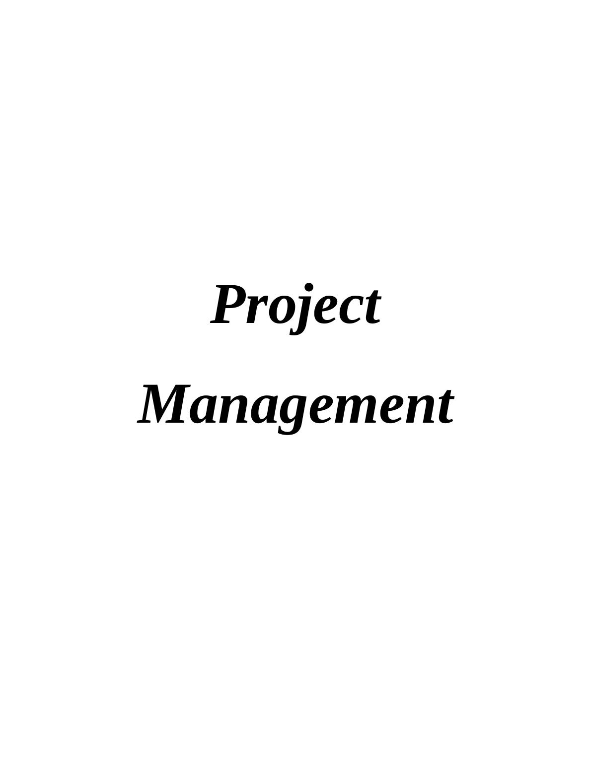 Project Management of NOVA Assignment_1