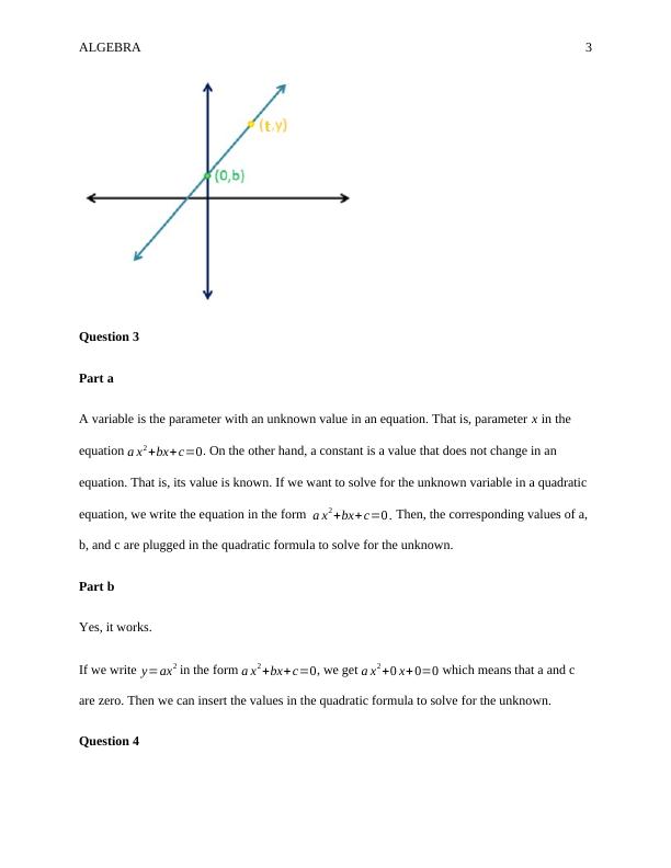 Sample Assignment on Algebra_3