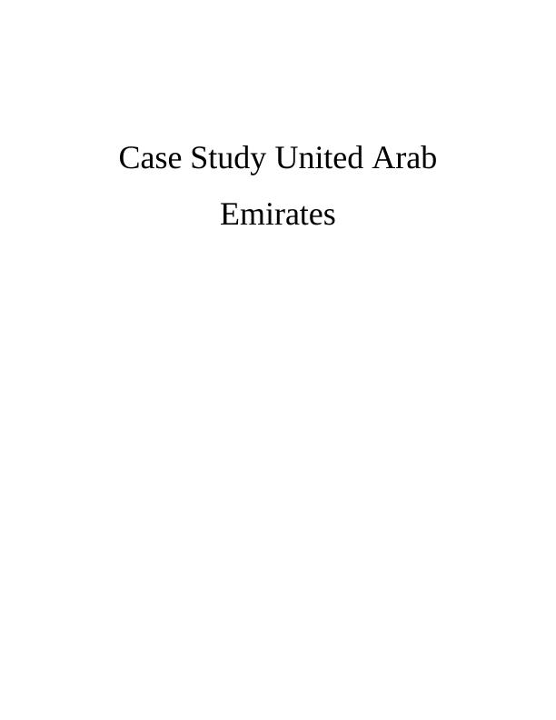 Case Study United Arab Emirates_1