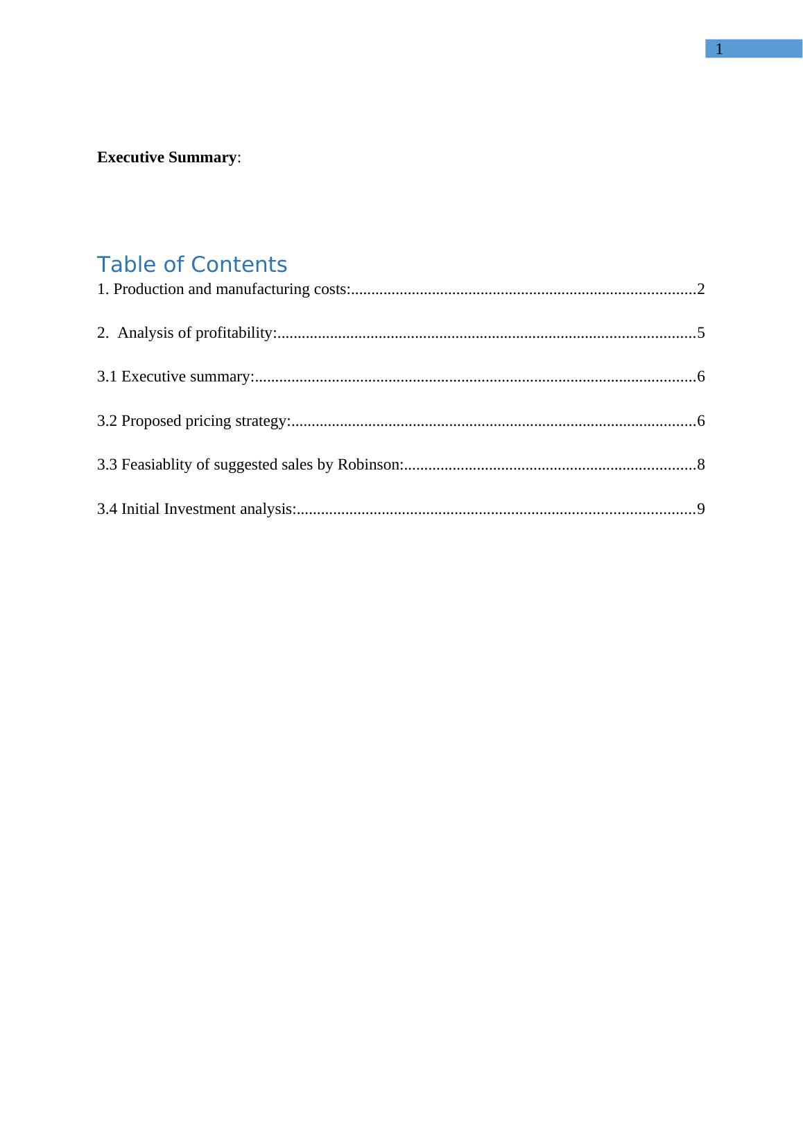 Management Accounting and Decision Making