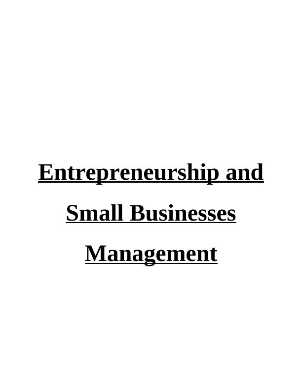 Impact of Small and Micro Businesses on the Economy of UK_1
