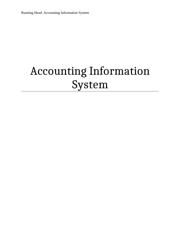 Introduction to Accounting Information System_1
