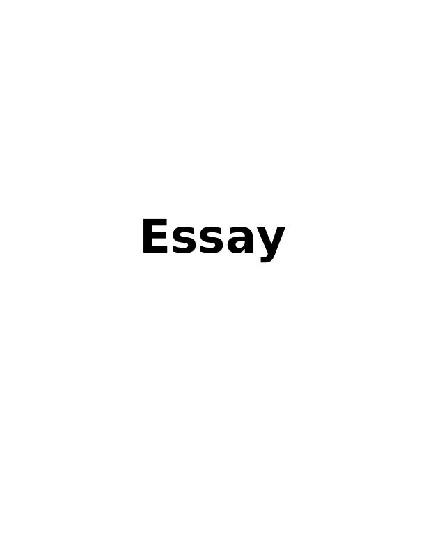 Human Error Essay (Solution)_1
