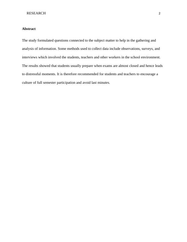 Psychological Distress in Students Assignment_2