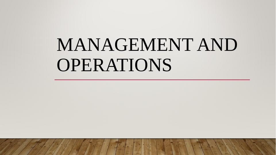 Key Approaches to Operational Management and Role of Leaders and Managers_1