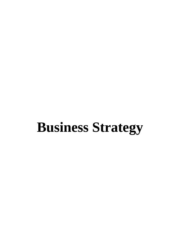 Business Strategy Assignment Solved - Vodafone_1