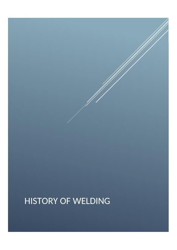 Assignment on History of Welding_1