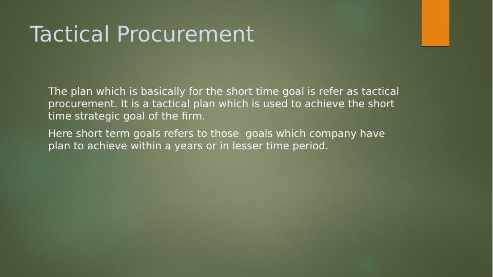 Procurement Function for SME  Assignment  2022_3