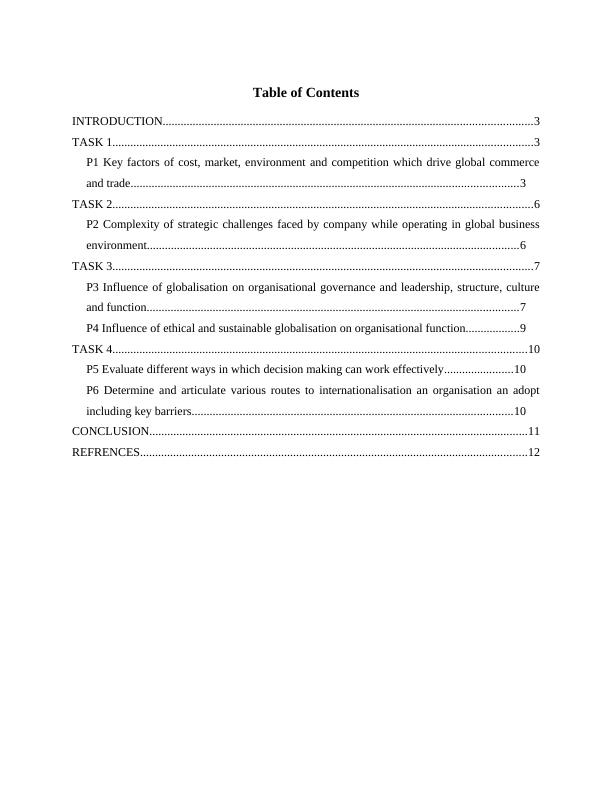 Global Business Environment Assignment: Sasol Ltd_2