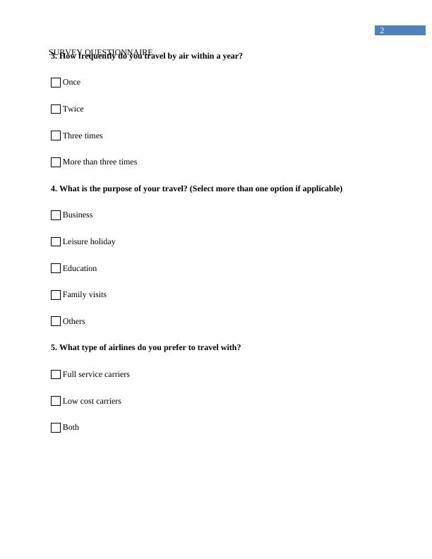 Customer Satisfaction Assignment Survey Questionnaire_3