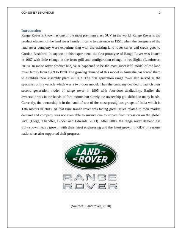 Consumer Behaviour: Range Rover_4