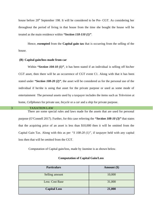 Capital Gains Tax and Capital Allowance in Taxation Law_4