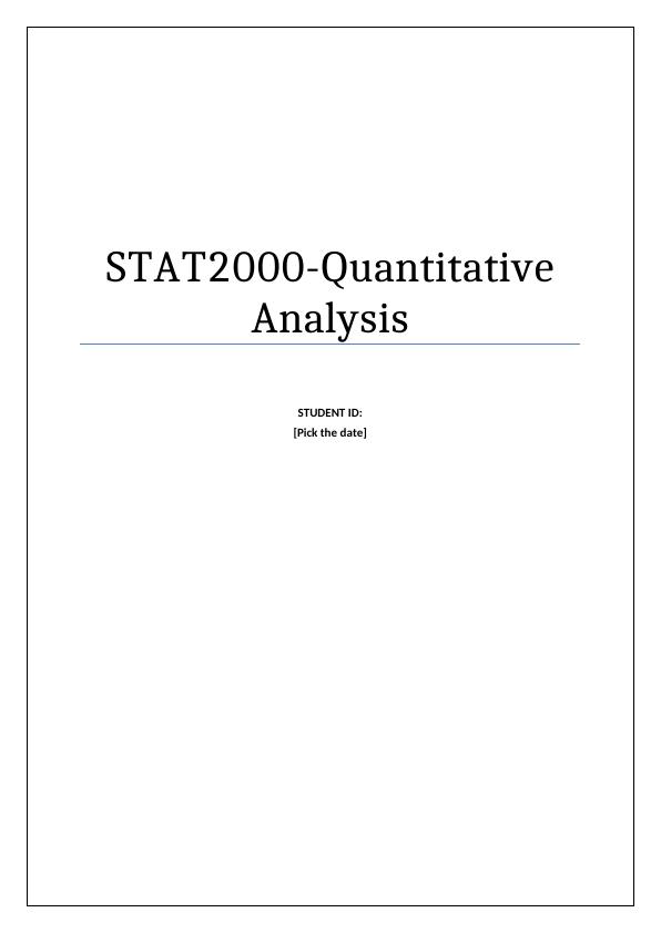 StAT2000-Quantitative Analysis of a sample of 400 US students working in US_1