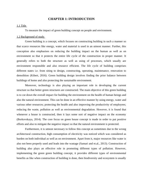 Green Building Concept On People And Environment: A Research Report_7