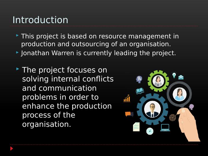 Resource Management in Production Project_2