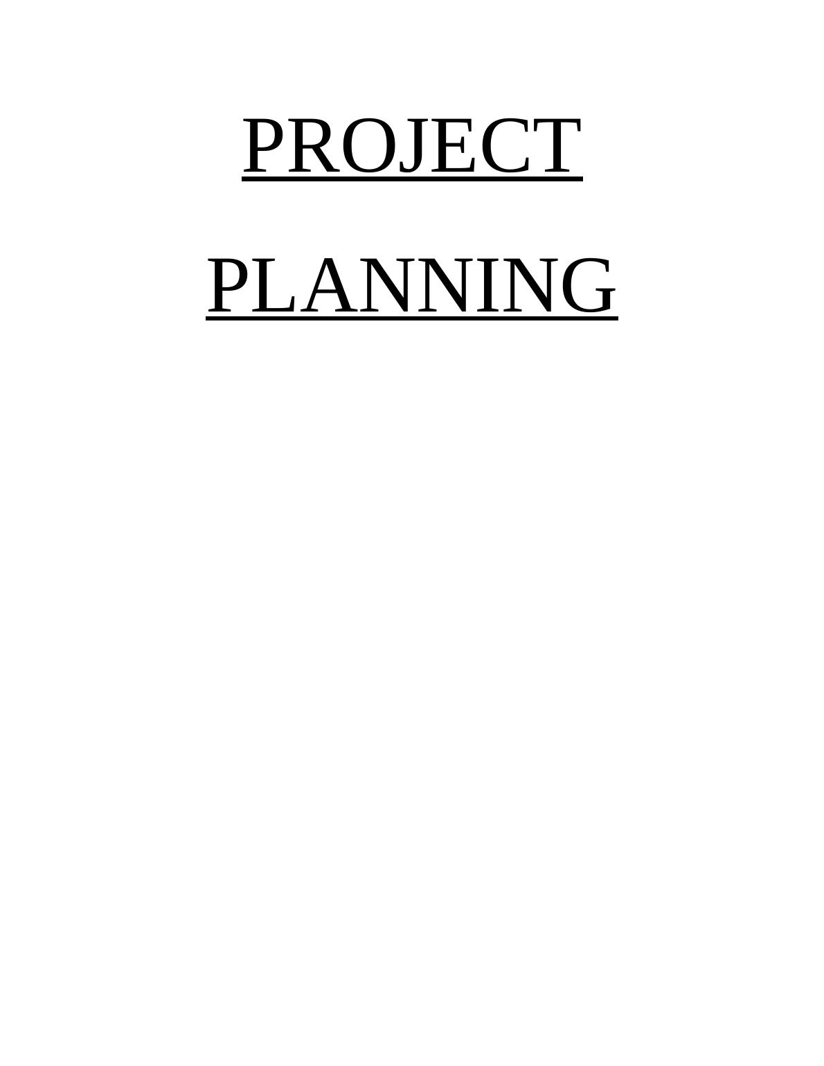 Introduce to Project Planning_1