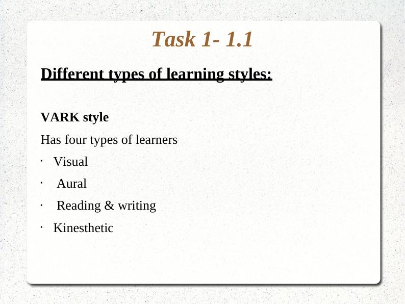 Different Types of Learning Styles and Theories in Human Resource Development_2