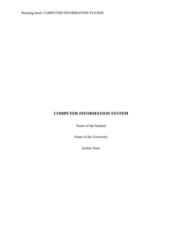 Computer Information System_1