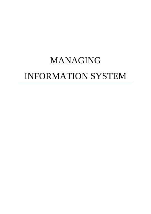 Current Trends in MIS (Management Information System)_1