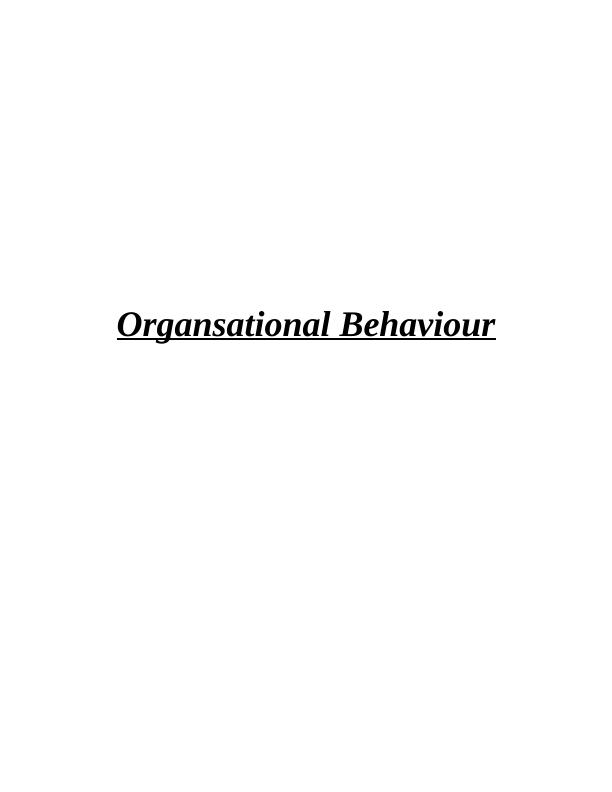 Organisational Behaviour_1