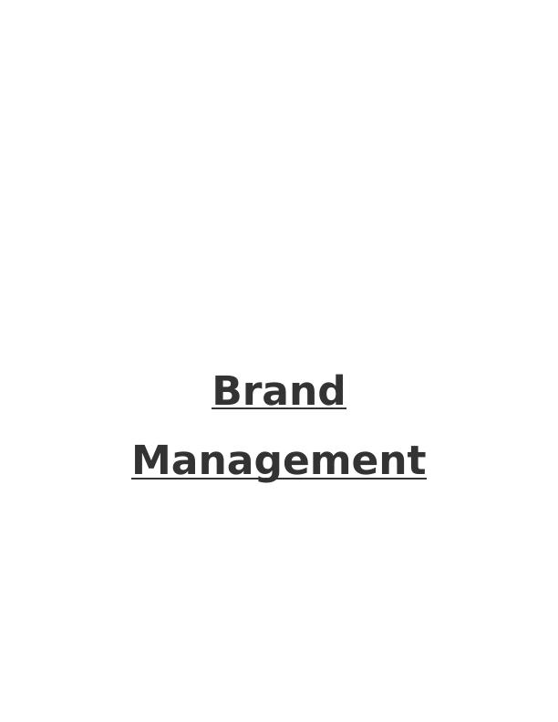 Report on Brand Management of Samsung and Apple_1