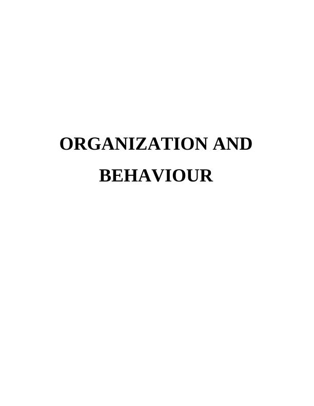 Relationship Between Organisation Culture and Organisation Structure_1