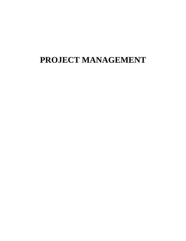 Project Management Assignment - (QAHE)_1