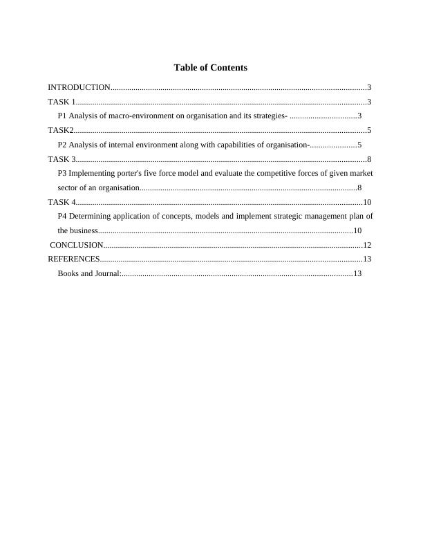 Analysis of Macro-Environment and Internal Environment of John Lewis Ltd._3