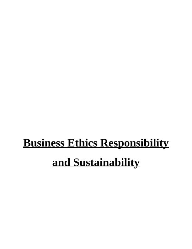 Corporate Responsibility and Sustainability in the Clothing Industry_1