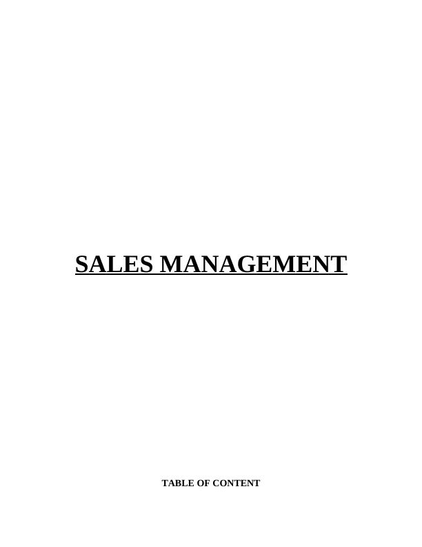 Sales Management: Principles, Benefits, Techniques, and Strategies_1