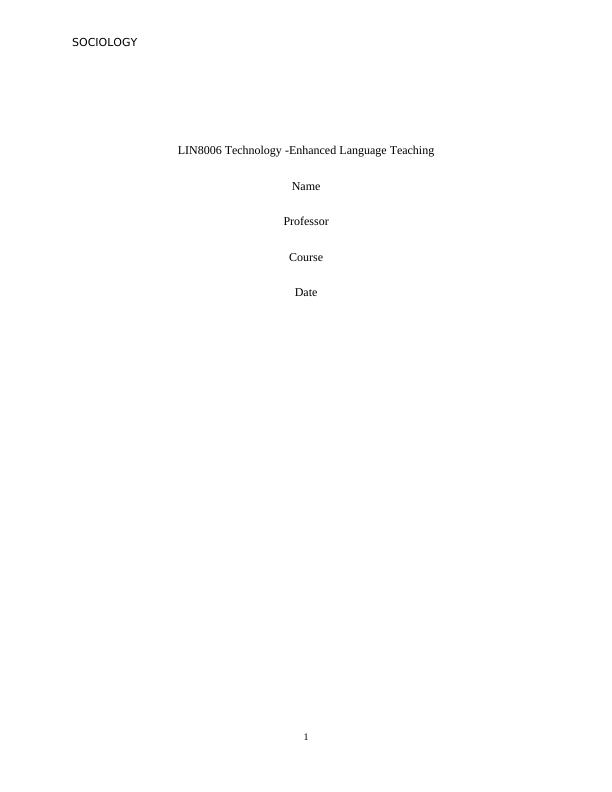 LIN8006 : Technology -enhanced Language Teaching Assignment 2022_1