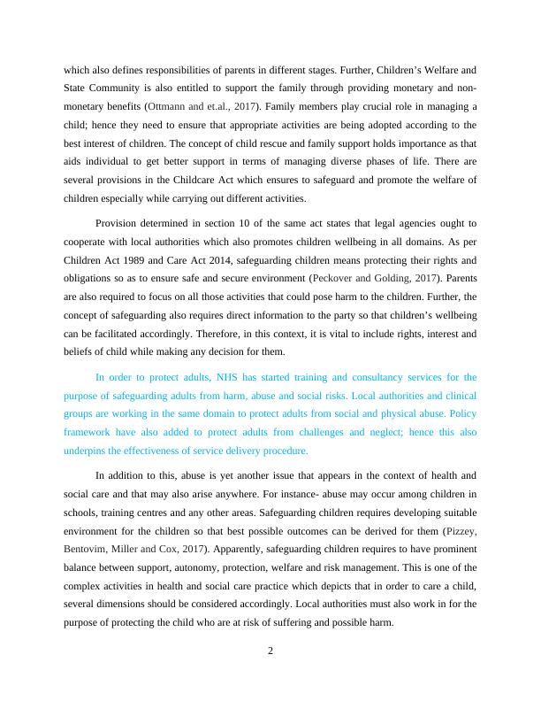 Safeguarding Children and Adults: Essay_3