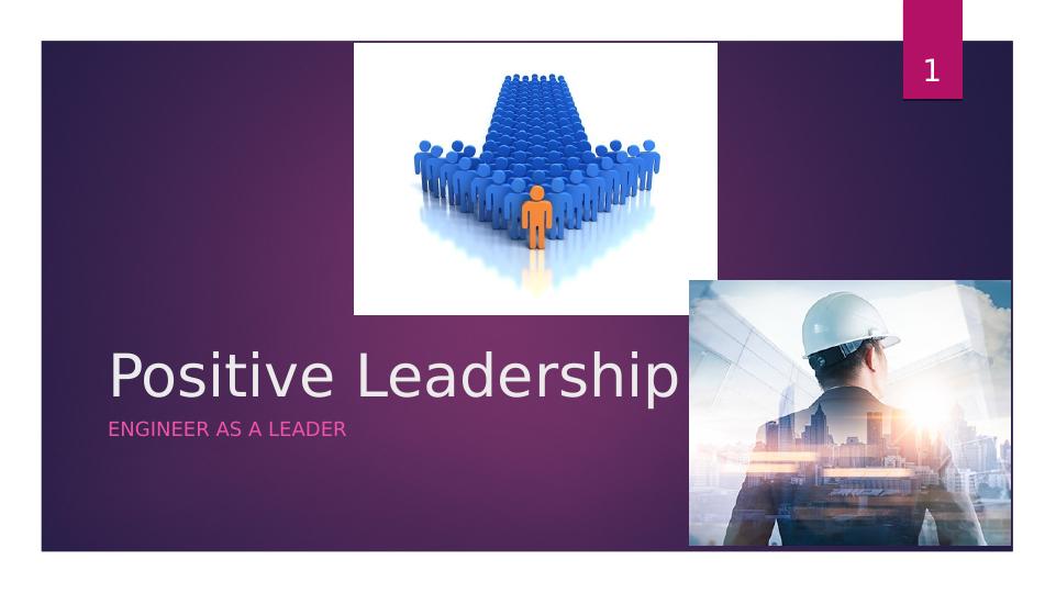 Positive Leadership | Presentation