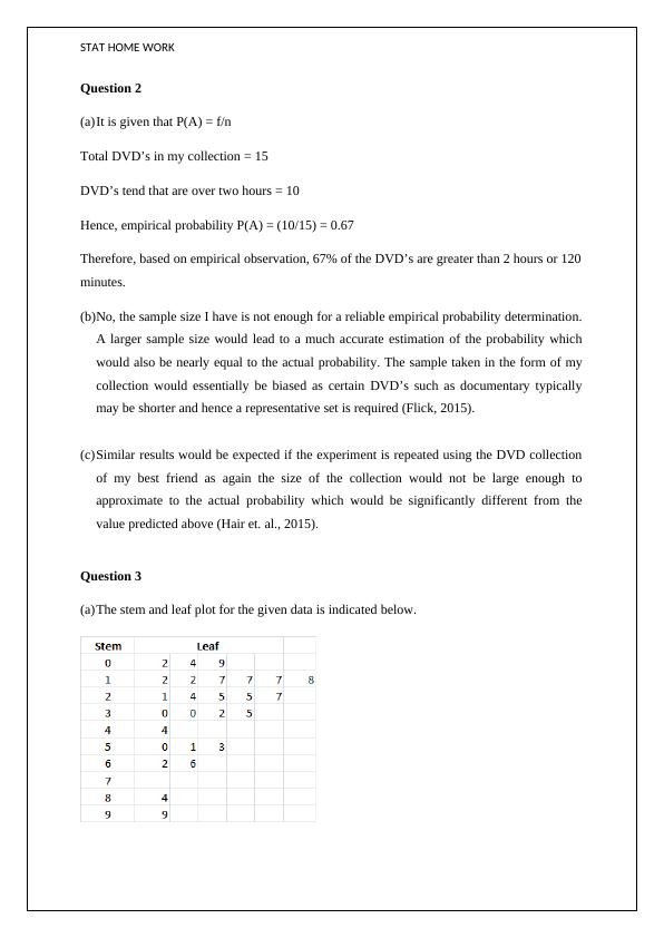 Homework based on Statistics_2