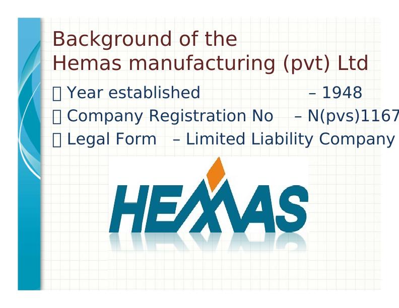 Human Capital Development Practices of Hemas Manufacturing Assignment_3
