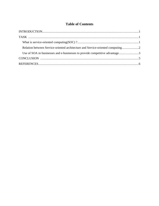 Service Oriented Computing and e-Business Essay_2